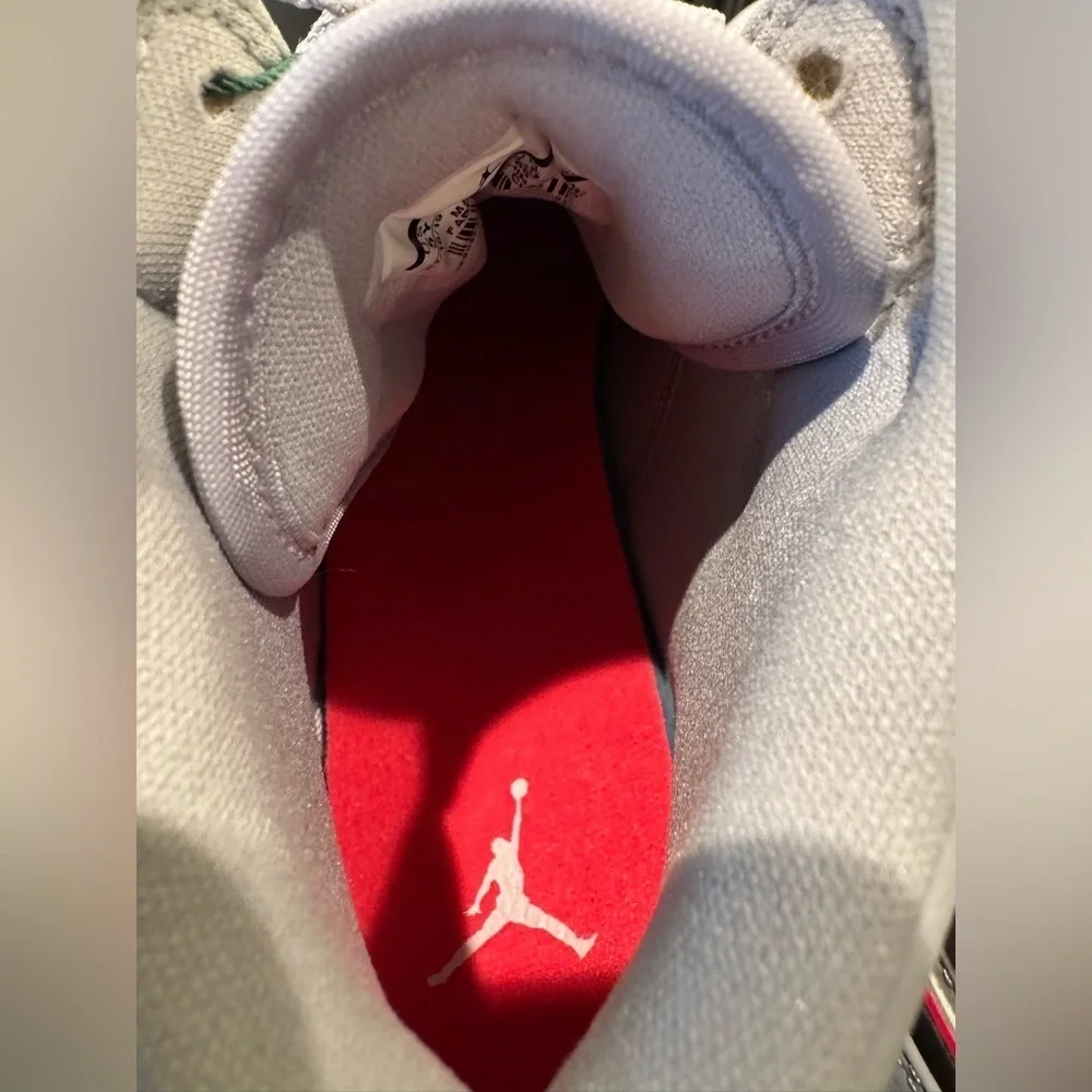 Air Jordan 1 Mid Wolf Grey Racer Pink Black (GS) - 5Y (Womans 6.5)